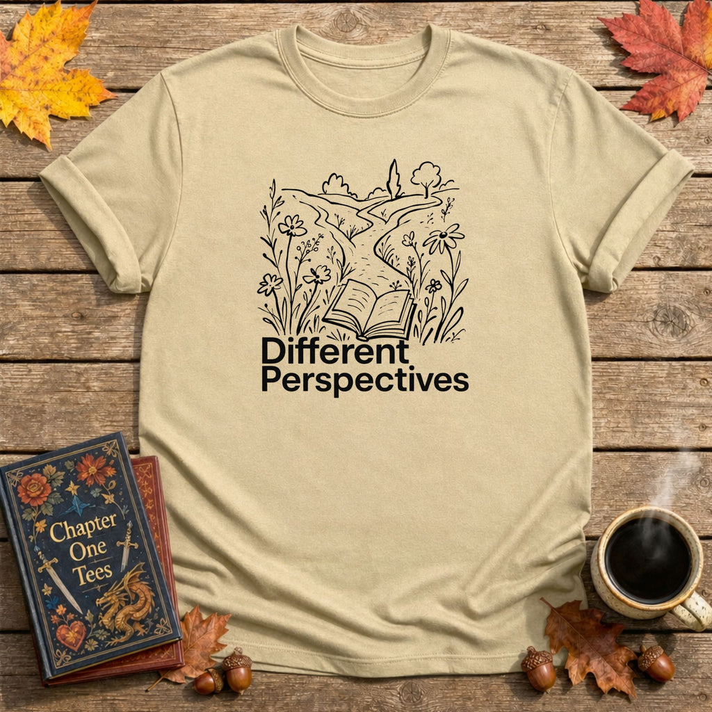 Different Perspectives Book T-Shirt
