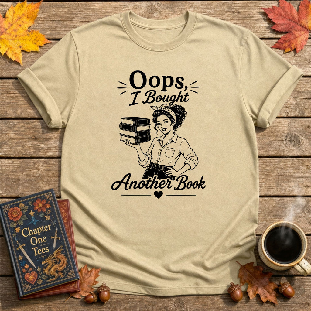 Oops, Book T-Shirt