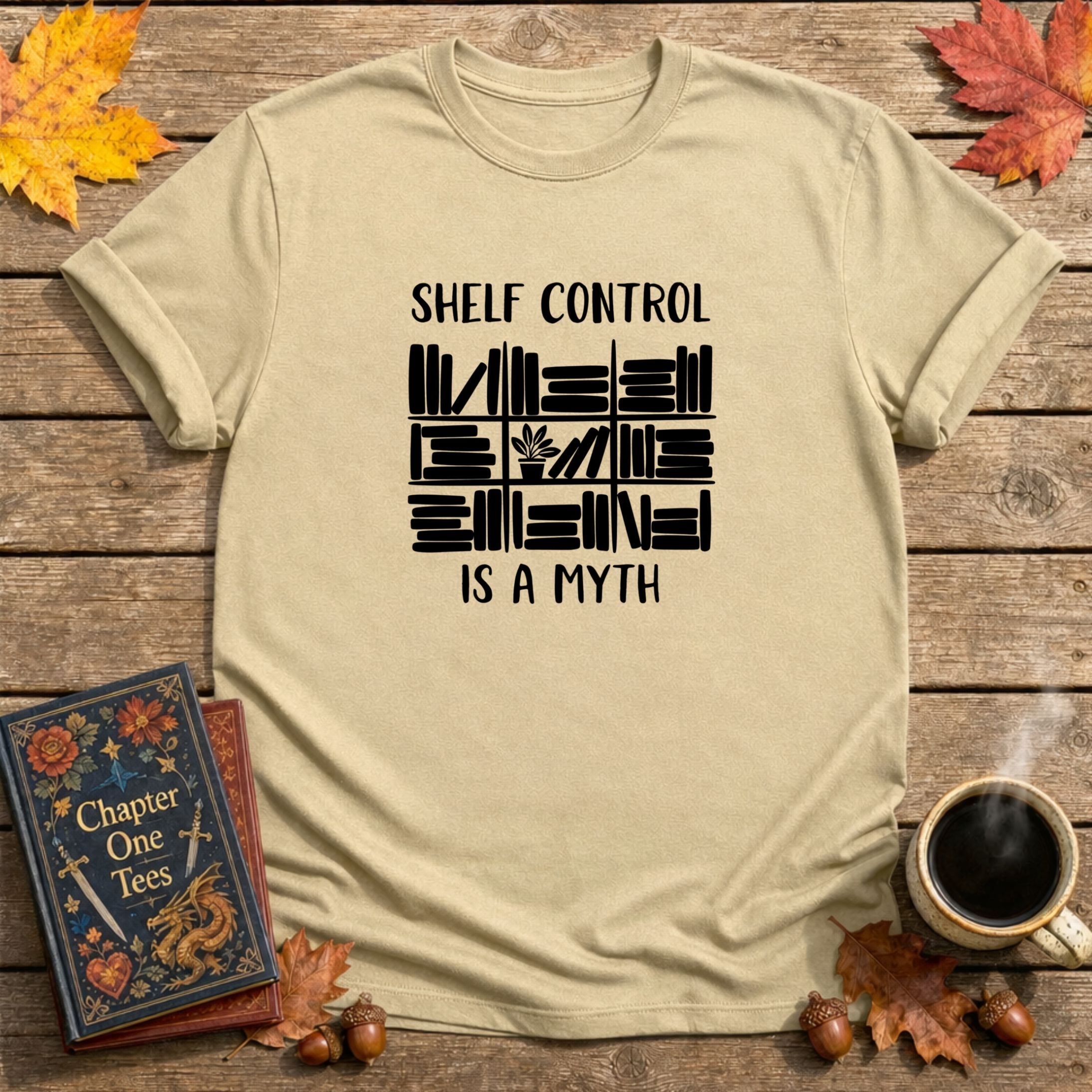 Shelf Control Book T-Shirt