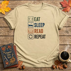 Eat, Sleep, Read, Book T-Shirt