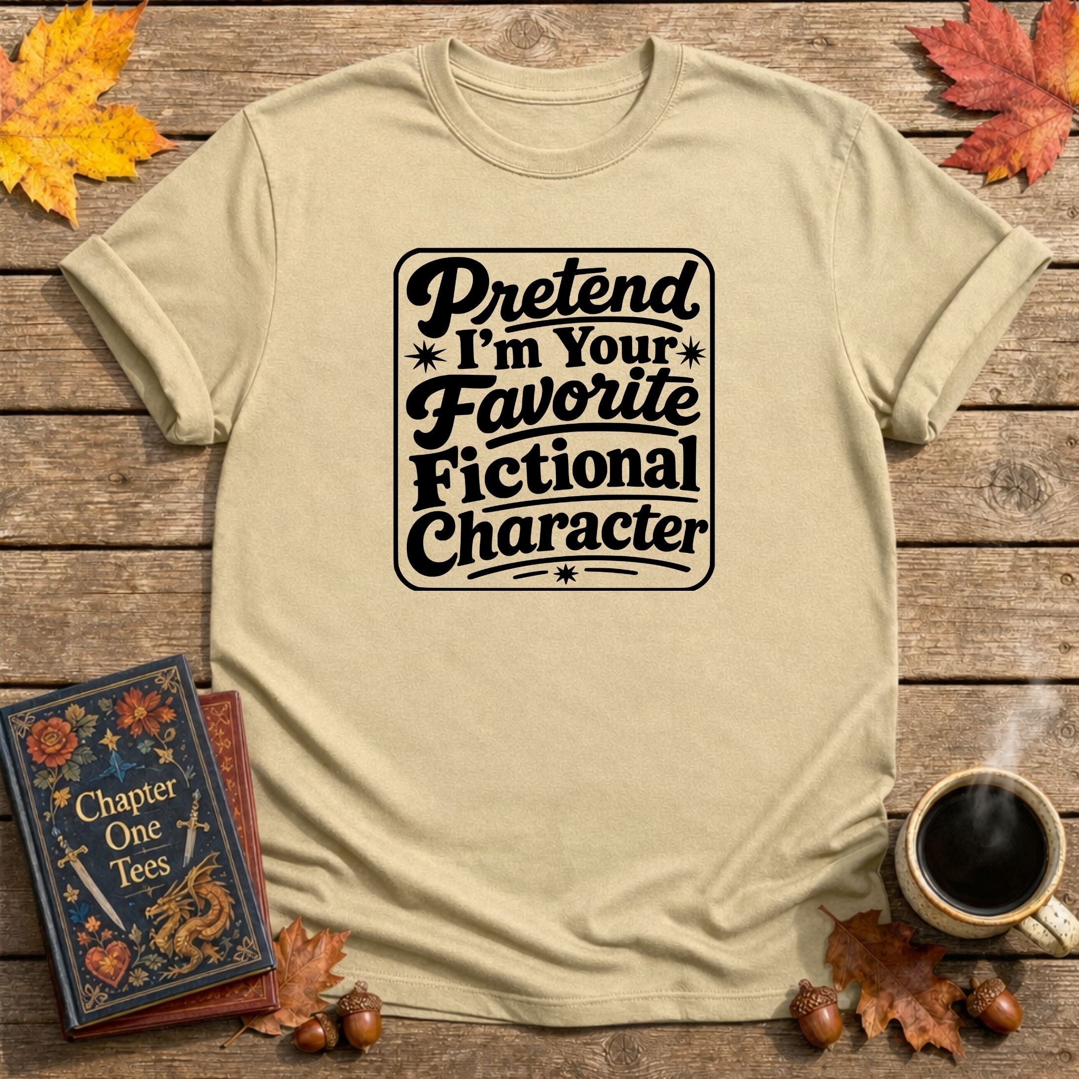 Pretend Book Lover T-Shirt