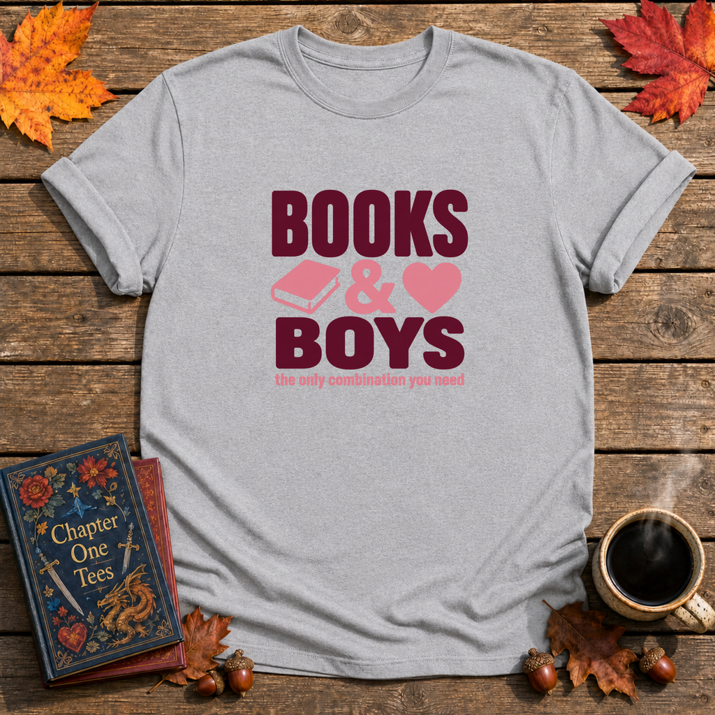 Books & Boys T-Shirt