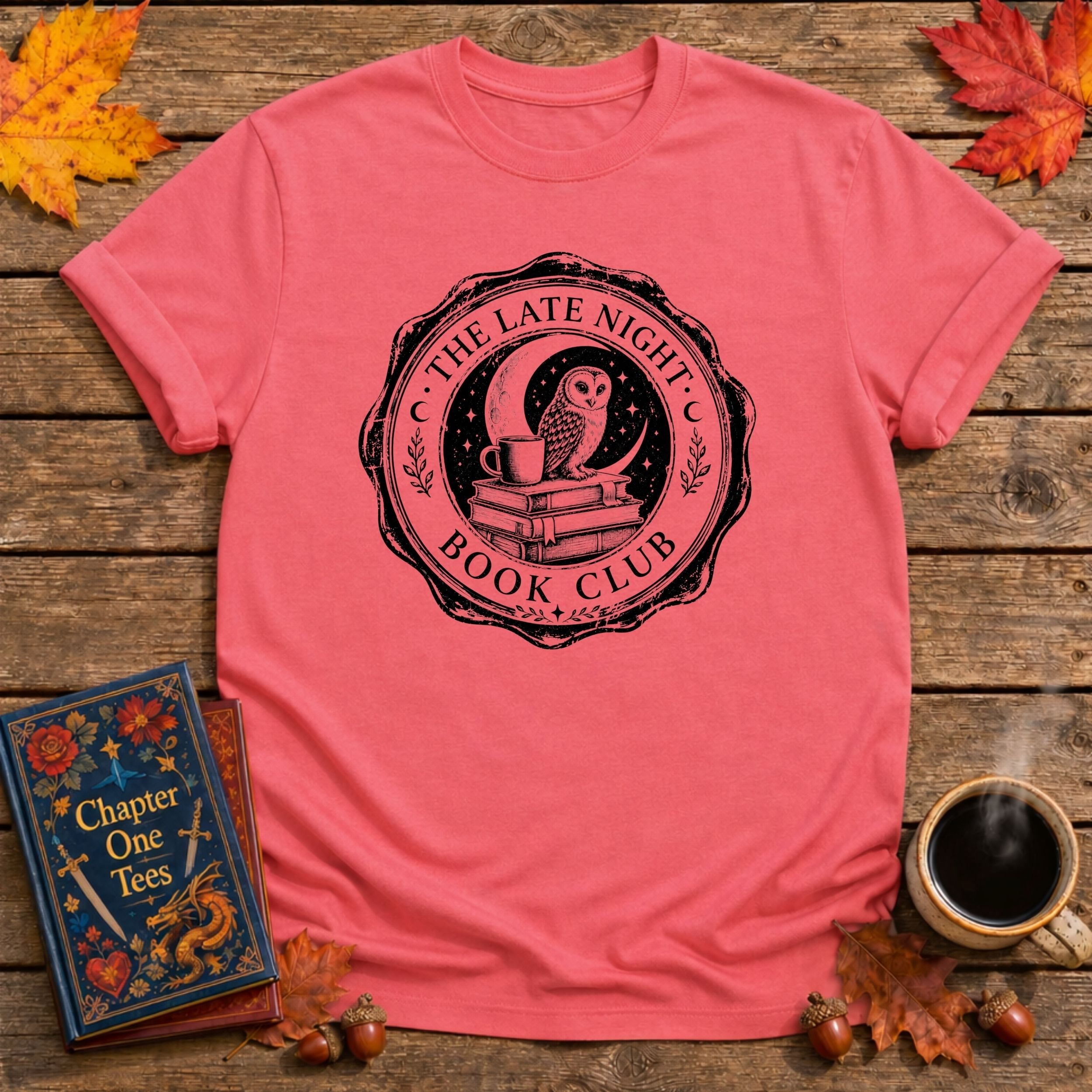 Late Night Book CC T-Shirt