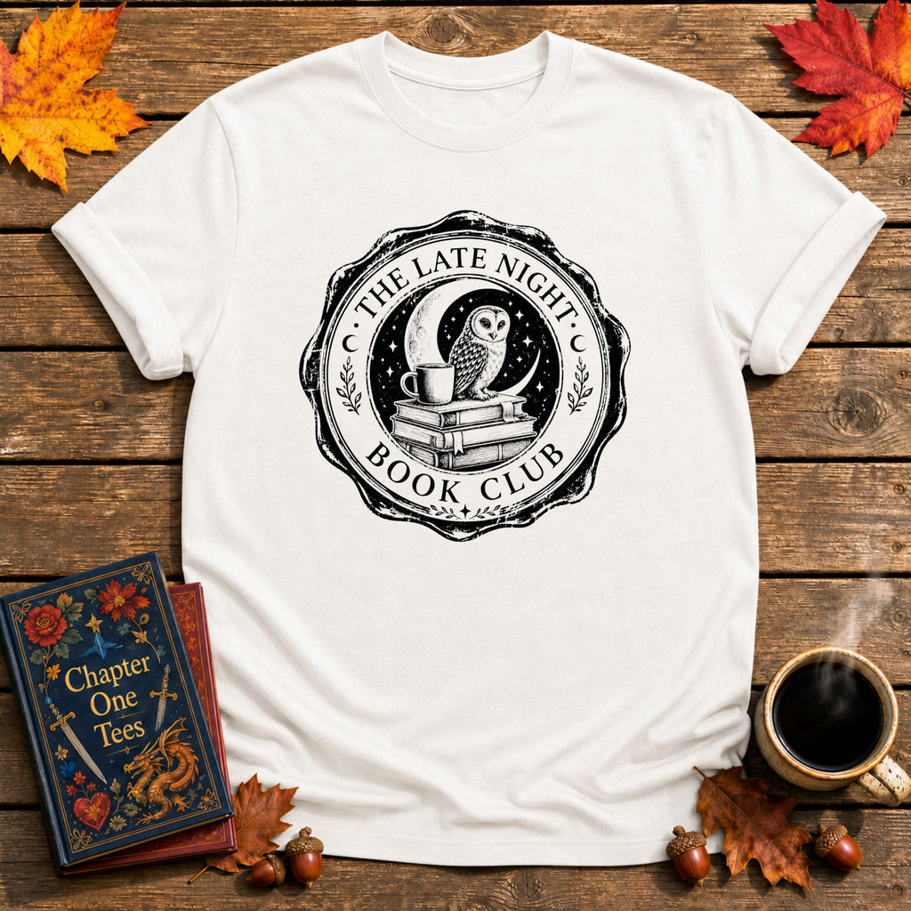 Late Night Book CC T-Shirt