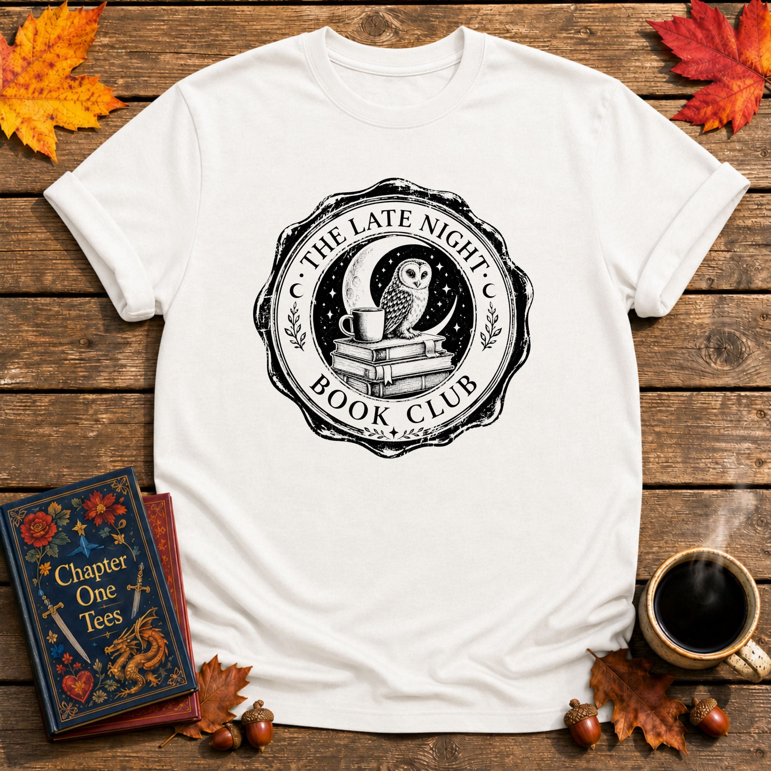 Late Night Book CC T-Shirt