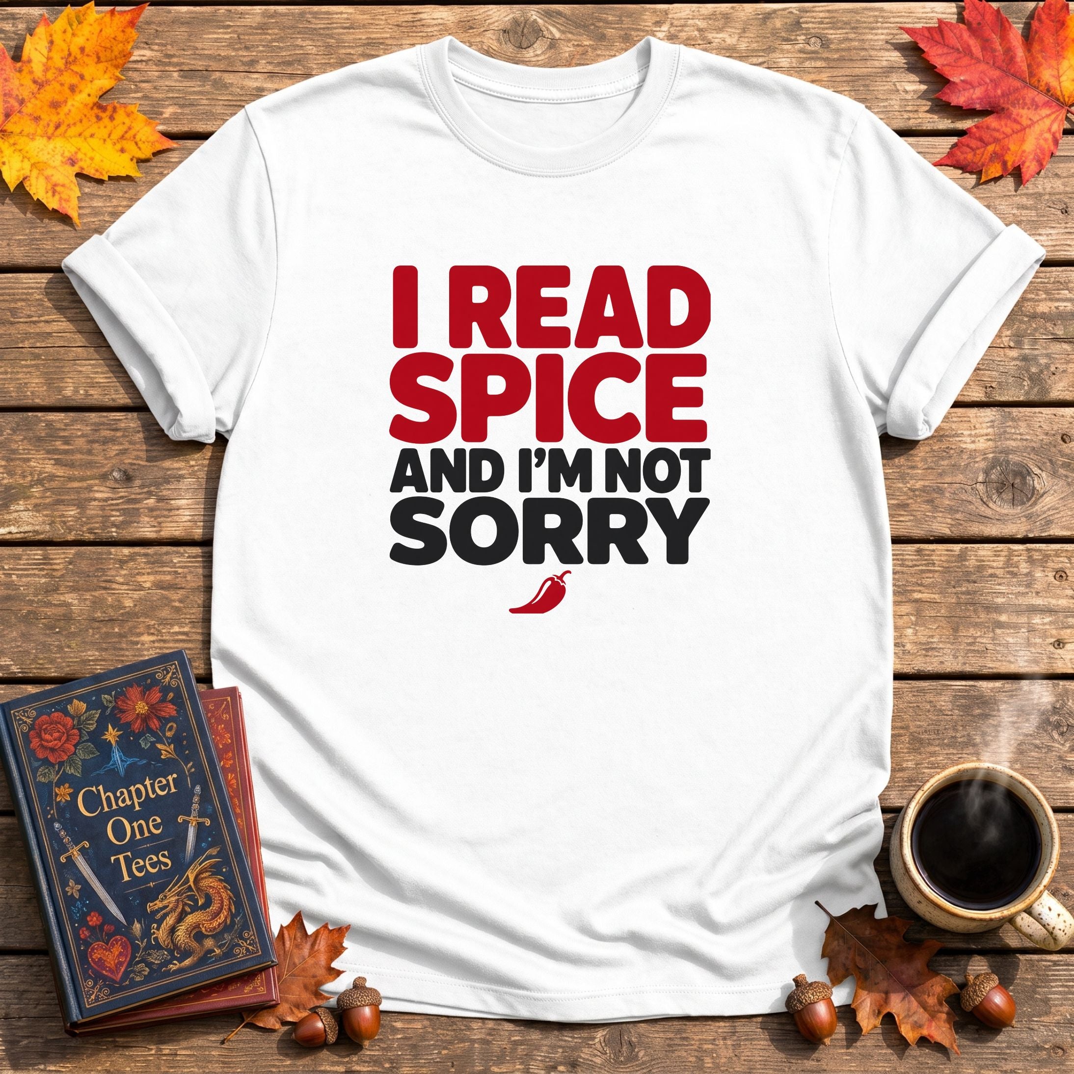 I Read Spice Book T-Shirt