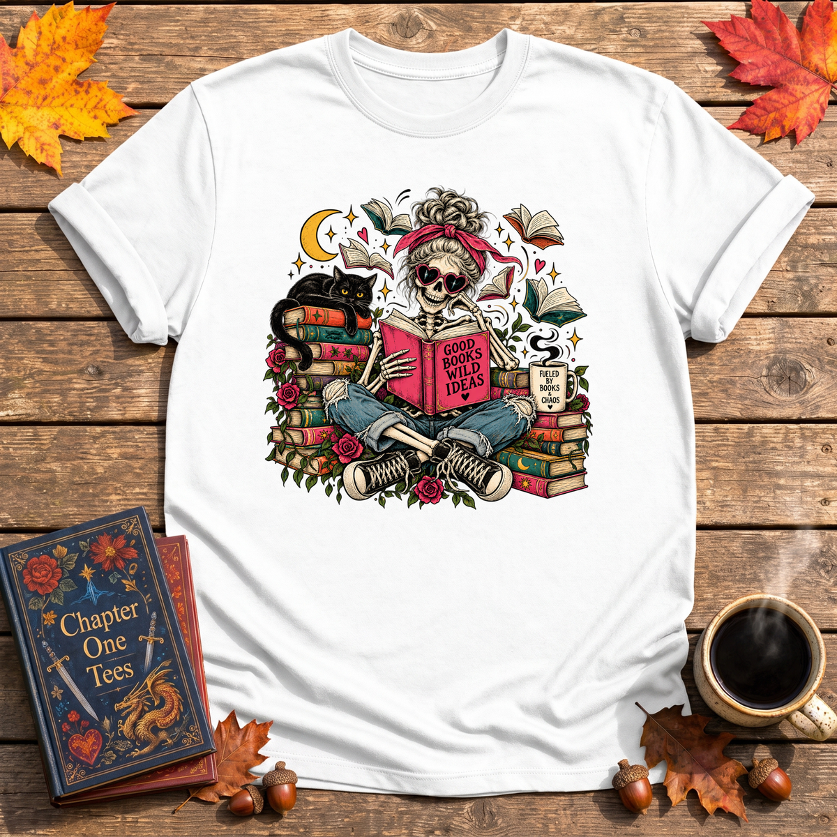 Good Books Wild Ideas T-Shirt