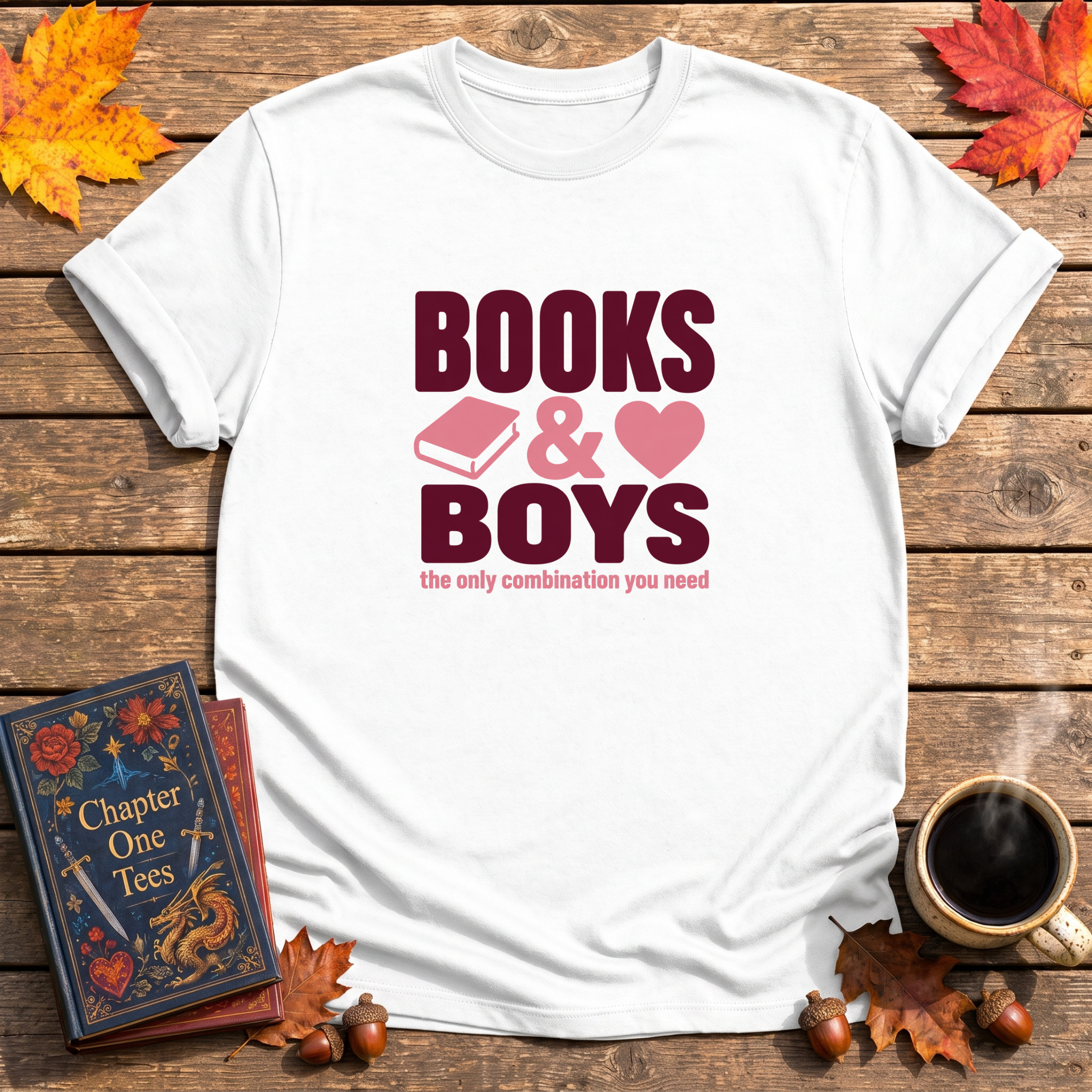 Books & Boys T-Shirt
