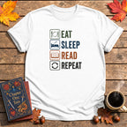 Eat, Sleep, Read, Book T-Shirt