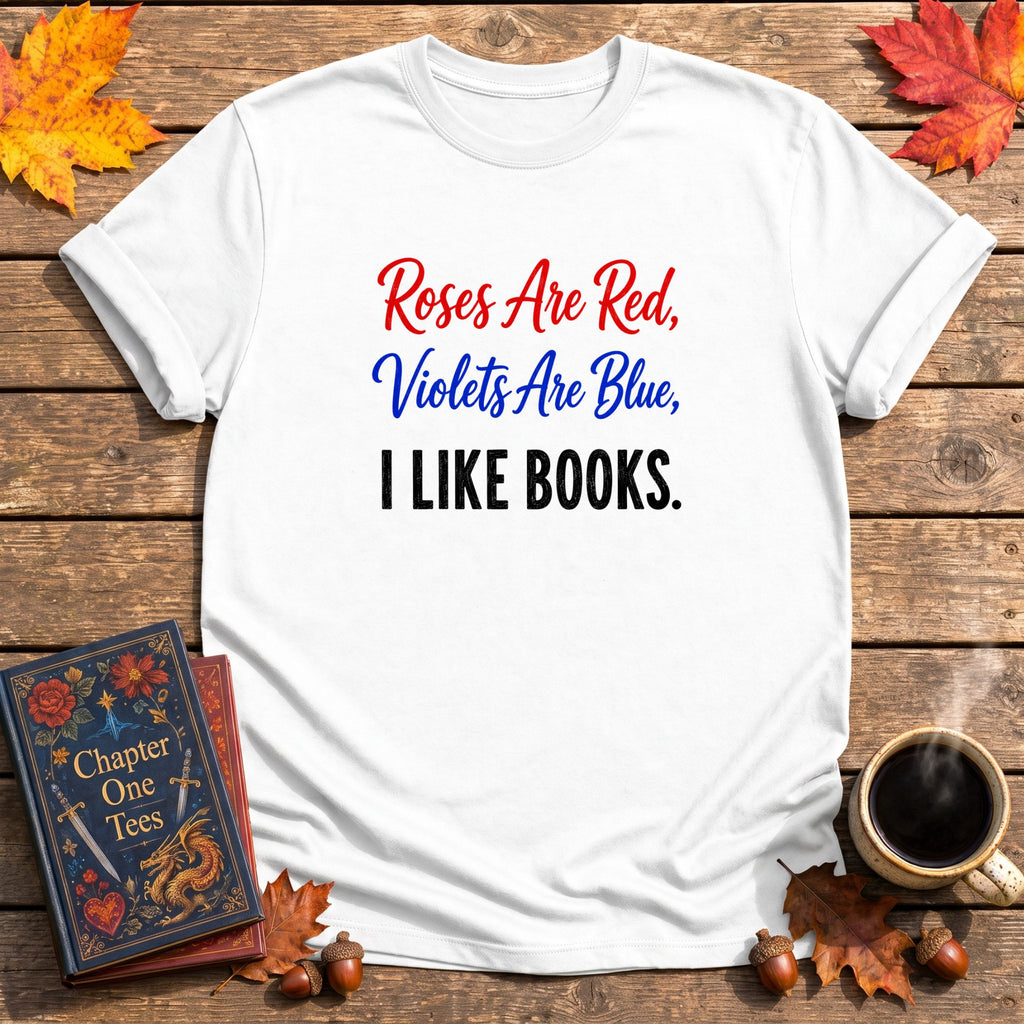 Roses Are Red Book T-Shirt